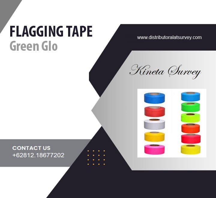 Flagging Tape Green Glo