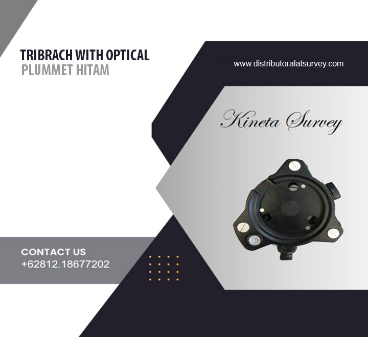 Tribrach with Optical Plummet Hitam