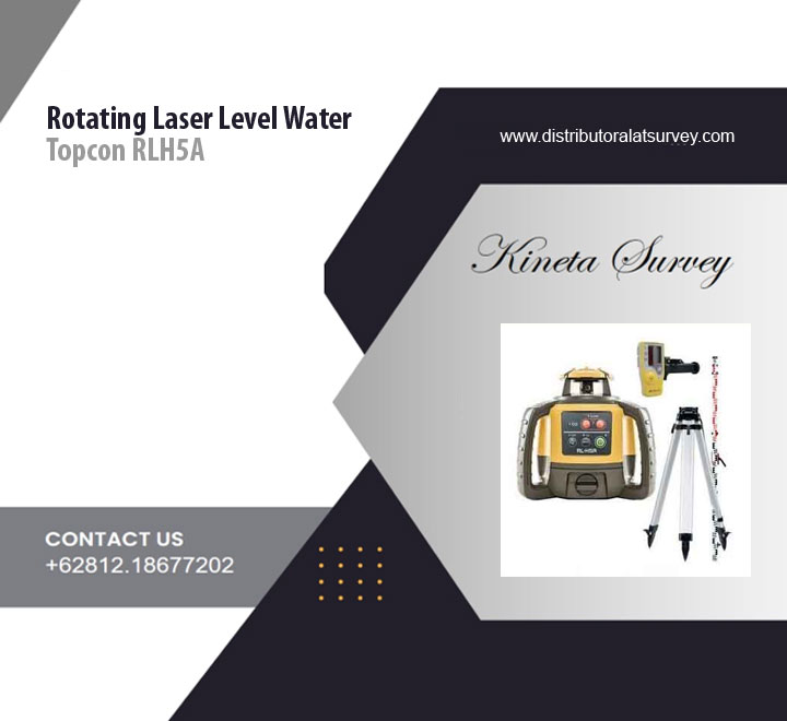 Rotating Laser Level Water Topcon RLH5A