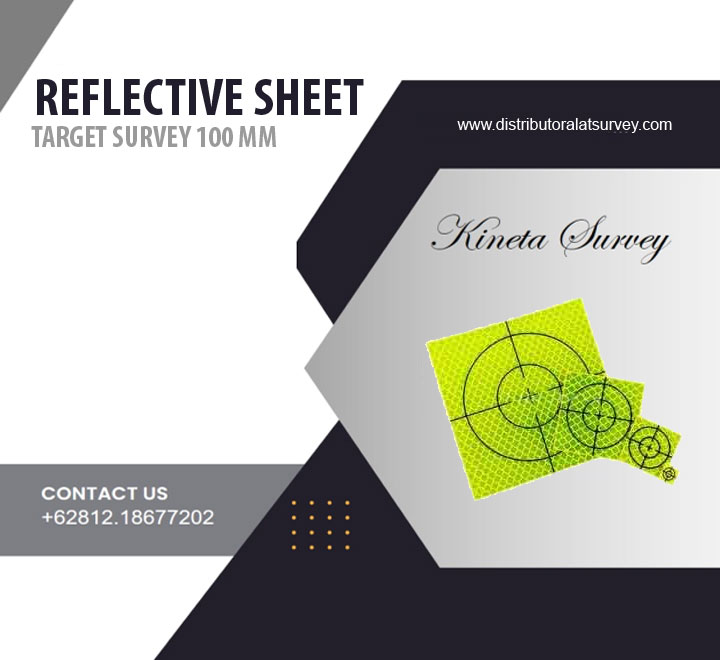 Reflective Sheet Target Survey 100 Mm