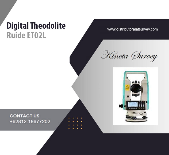 Theodolite Digital Ruide ET02L