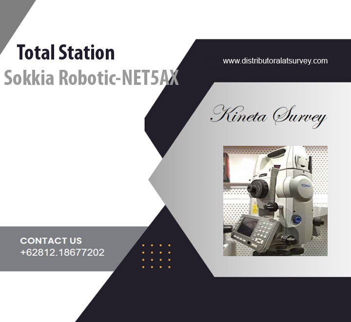 Total Station Sokkia Robotic-NET5AX